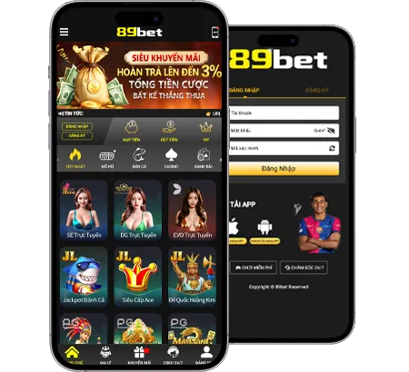 Giao diện game slot trên điện thoại di động